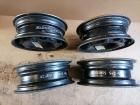 VW Polo 9N3 Satz Stahlfelgen 5x14 ET35 schwarz BJ2008 5x100 14