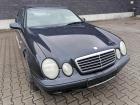 Mercedes Benz CLK links Fahrertür 189 Smaragdschwarz