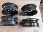 Mercedes W205 Satz Stahlfelgen 6x16 ET36.5 schwarz lackiert Bj.2015