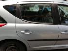 Peugeot 207 SW original Tür hinten rechts Inariblaumetallic KGZ Kombi Rohbau Bj.2010