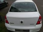 Renault Clio 2 Thalia original Heckklappe OV369 Ice white Limousine Bj.2007