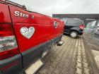 Fiat Strada 3 original Heckklappe Laderaumklappe rot BJ09