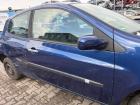 Renault Clio 3 original Tür rechts NV432 Monaco Blau 3 Türer BJ05