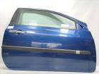 Renault Clio 3 original Tür rechts NV432 Monaco Blau 3 Türer BJ05