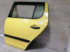 Skoda Fabia 2 5J original Tür hinten links Gelb 6226 Fließheck Bj.2007