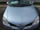 Nissan Primera P12 original Motorhaube B22 Perlblau BJ05