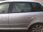 Audi A3 8P original Tür hinten links LX7W Eissilber Bj.2007