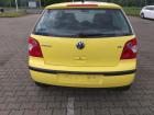 VW Polo 9N1 original Stoßstange Stossfänger hinten LD1B Yellow Bj.2002