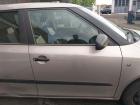 Skoda Fabia 2 original Tür vorn rechts 9202 Cappuccino Rohbau Bj.2010