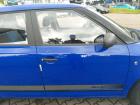 Skoda Fabia 2 5J original Tür vorn rechts 4590 Dynamic Blau Bj.2009