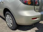 Mazda 3 BK Stoßstange Stoßfänger hinten 24E Sparkling Silver BJ05