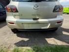 Mazda 3 BK Stoßstange Stoßfänger hinten 24E Sparkling Silver BJ05