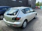 Mazda 3 BK Stoßstange Stoßfänger hinten 24E Sparkling Silver BJ05