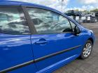 Peugeot 207 original Tür rechts EGJ Blau Santorin Rohbau BJ07