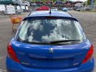 Peugeot 207 original Heckklappe mit Scheibe EGJ Blau Santorin Rohbau BJ07