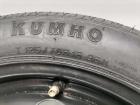 VW Golf 6 original Notrad 16 Zoll 3,5X16H2 ET25,5 T125/70R16 Bj.2011