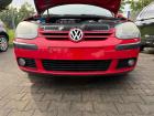 VW Golf V original Stoßstange Stoßfänger vorn LY3D Tornadorot BJ04
