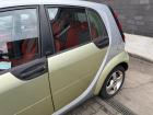 Smart ForFour 454 original Tür hinten links EAR Melon Green Rohbau BJ05