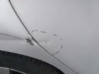 Peugeot 2008 original Tür hinten rechts KWE Weiß Rohbau Bj.2014