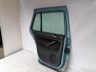 VW Golf 4 original Tür hinten links LB6N Elegancegrün Metallic Rohbau BJ03