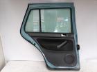 VW Golf 4 original Tür hinten links LB6N Elegancegrün Metallic Rohbau BJ03