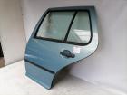 VW Golf 4 original Tür hinten links LB6N Elegancegrün Metallic Rohbau BJ03