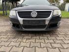 VW Passat 3C BJ10 original Stoßstange Stoßfänger vorn LC9X Deep Black Perl