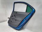Skoda Rapid NH original Tür hinten rechts Limousine LF5W Race Blue Bj.2013