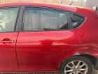 Seat Leon 1P original Tür hinten links LS3X Rojo Rubi 5 Türer Rohbau BJ06