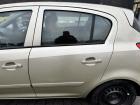 Opel Corsa D original Tür hinten links Z40M Champagnersilber Rohbau Bj.2006