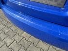 Skoda Fabia 2 5J original Stoßstange Stossfänger hinten LF5K Dynamic Blue Fließheck Bj.2009