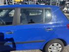 Skoda Fabia 2 5J original Tür hinten links LF5K Dynamic Blue Fließheck Rohbau Bj.2009 Skoda Fabia 2 5J original Tür hinten links LF5K Dynamic Blue Fließheck Rohbau Bj.2009