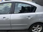 Mazda 3 BK original Tür hinten links Silber 4-Türer Limousine Rohbau Bj.2004 Mazda 3 BK original Tür hinten links Silber 4-Türer Limousine Rohbau Bj.2004