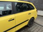 Skoda Fabia 2 original Tür hinten links LF1F Gelb Kombi Rohbau Bj.2009