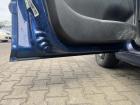 Peugeot 207SW original Tür vorn links komplett Montebello blau Rohbau Bj.2009