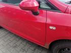 Seat Ibiza 6J original Tür rechts LS3H Emocion Rot 3-Türer Rohbau Bj.2009