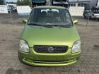 Opel Agila außen original Heckklappe mit Heckscheibe Z384 Kiwigrün Bj.2000
