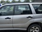 Subaru Forester 2 SG original Tür hinten links silber 01G premium silver met. Rohbau Bj.2007