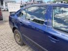 Skoda Octavia 2 1Z original Tür hinten rechts LF5Q Stormblau Metallic Fließheck Rohbau Bj.2008