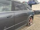 Audi A4 8E original Tür hinten links LX7Z Delfingrau Metallic Kombi Rohbau Bj.2002