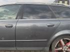 Audi A4 8E original Tür hinten links LX7Z Delfingrau Metallic Kombi Rohbau Bj.2002