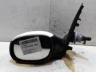Peugeot 206 BJ 2008 Außenspiegel links manuell verstellbar Spiegel schwarz/weiss