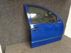 Skoda Fabia 6Y BJ 2001 Tür vorn rechts Beifahrertür F5K Blau 99-04