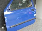 Fiat Seicento 187 BJ 2001 Tür vorn links Fahrertür Blau 00-05