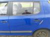 Skoda Fabia 2 5J original Tür hinten links 4590 Dynamic Blau Fließheck Bj.2009