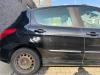 Peugeot 308 I original Tür hinten rechts KTV Schwarz Perla Nera Rohbau 5-Türig BJ09