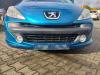 Peugeot 207 original Stoßstange Stossfänger vorn KMU Blaumetallic Bj.2008