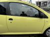 Citroen C1 original Tür rechts KBN Gelb 3-Türer Rohbau Bj.2007