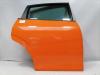 Seat Leon 1P original Tür hinten rechts LP2C Leuchtorange Rohbau Bj.2009