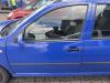 VW Golf 4 original Tür vorn links LA5C Surfblau 5-Türer Rohbau Bj.2001